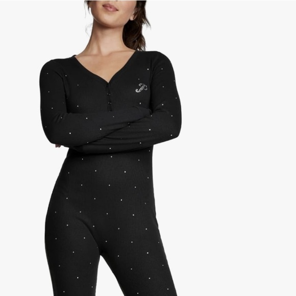 Victoria's Secret PINK Thermal Onesie Women's Sleepwear - Picture 4 of 5